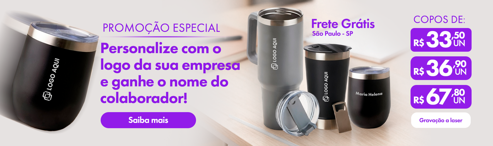 Promoo copos trmicos