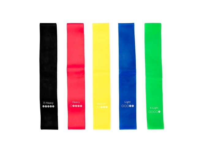 Kit Faixas de Yoga 5 Peas
