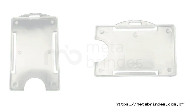 Porta Crachá em PVC