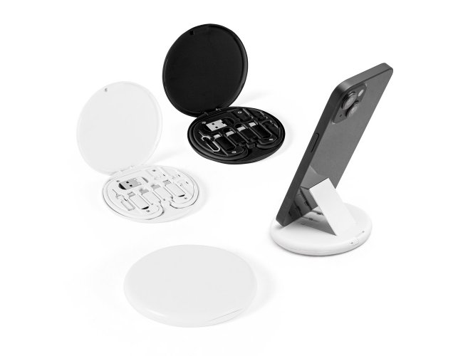 SYSTROM. Conj cabo e adaptadores ABS 100% reciclado / permite a transferncia de dados