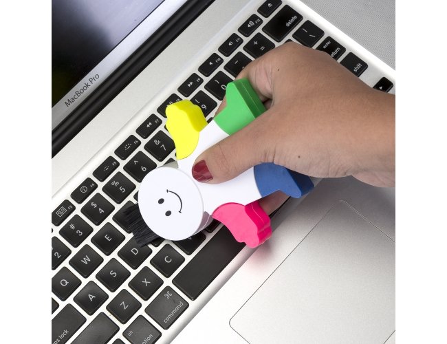 Marca Texto Boneco com Limpador de Tela e Teclado