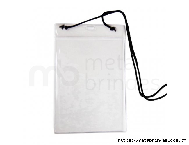 Bolsa de PVC 15x11 + cordinha