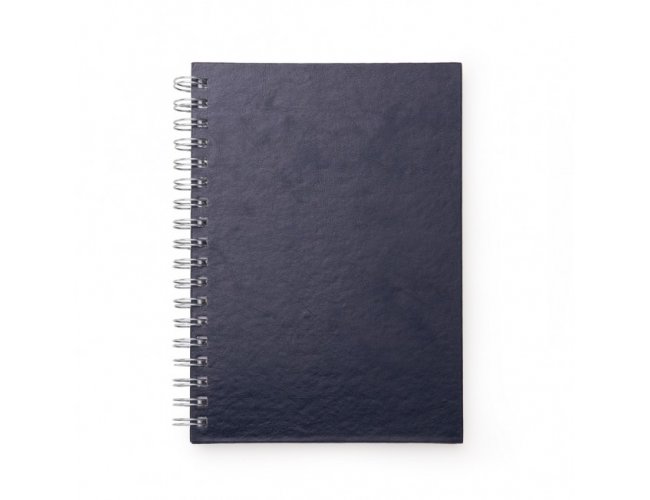 Caderno com capa de couro sinttico