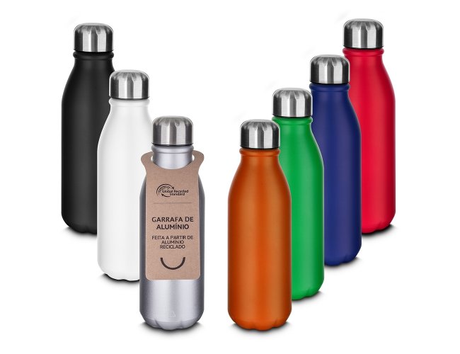 Garrafa Alum�nio Reciclado 600ml
