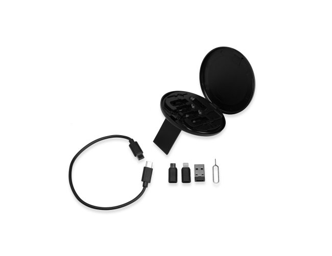 Kit Cabo USB-C com 3 Adaptadores