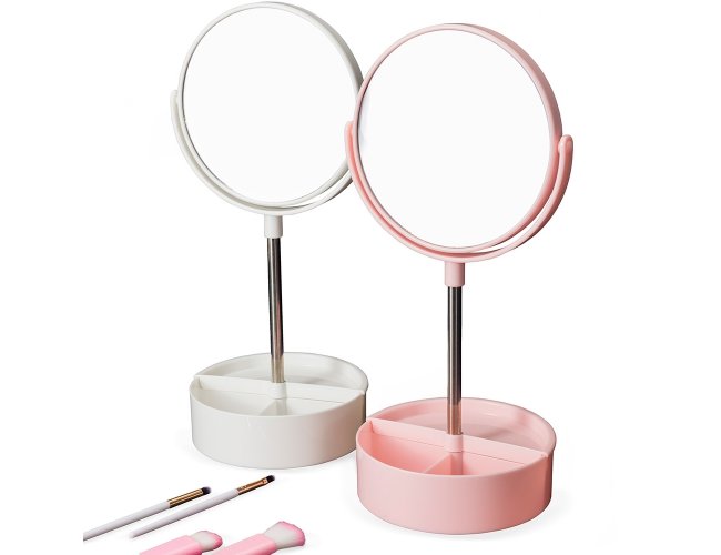 Espelho de Mesa Pl�stico