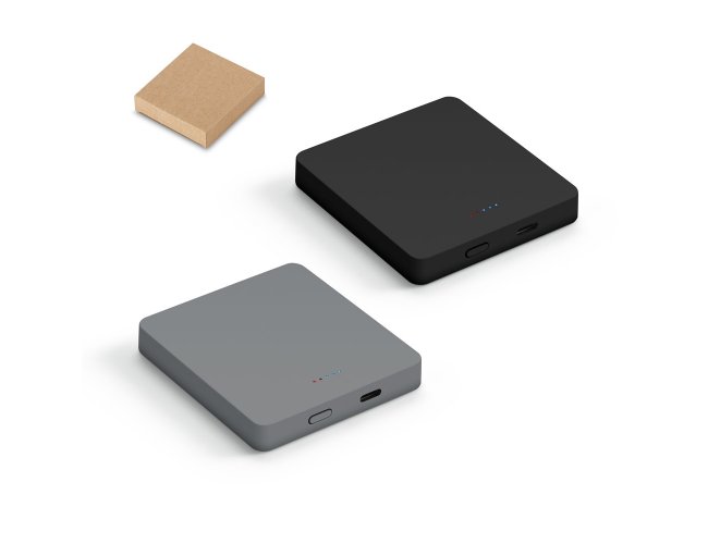 SMOOT. Bateria porttil em ABS 100% reciclado com acabamento em mate 5.000 mAh