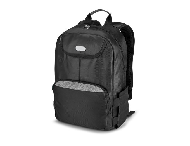 Mochila para notebook. 840D jacquard e 300D de alta densidade. Comparti