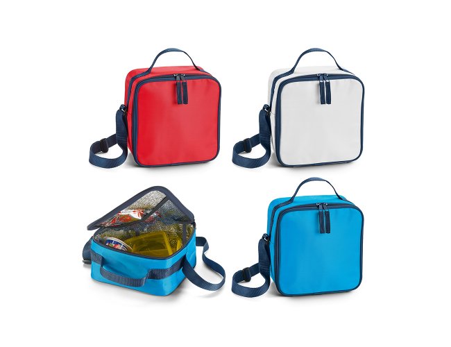 Bolsa trmica. 600D. Ala ajustvel em webbing. Capacidade at 4,5 litr