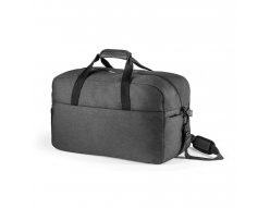 REPURPOSE SPORTS. Bolsa esportiva  em rPET 600D com interior forrado e fundo com placa semi-rgida.