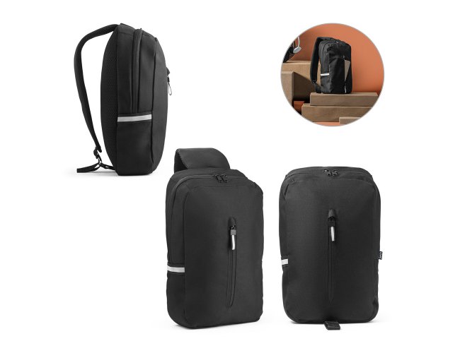 DELFOS. Mochila  tiracolo em 300D rPET