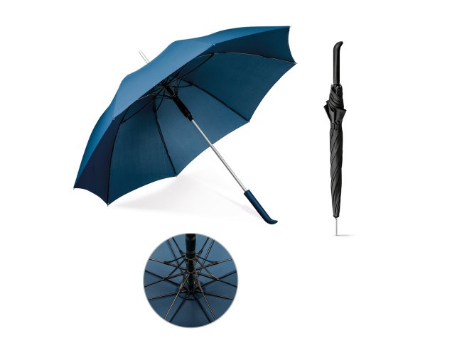 SESSIL. Guarda-chuva em 190T pongee. Varetas em fibra de vidro 1025 x 855 mm