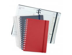 Agenda diria 2025 com espiral - Personalizado com seu logo