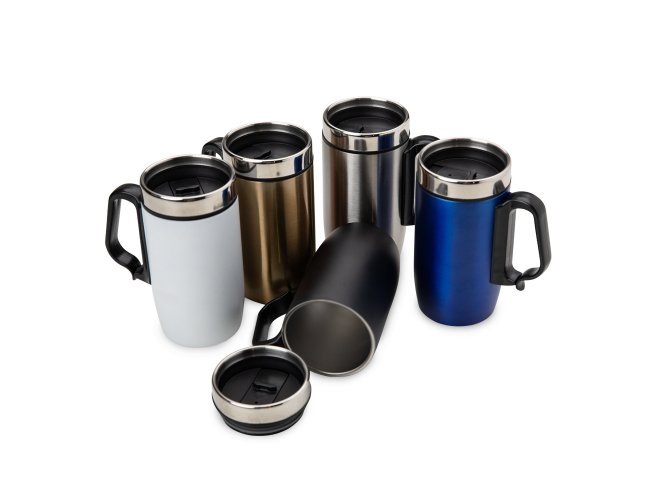 Caneca Inox Parede Dupla 250ml