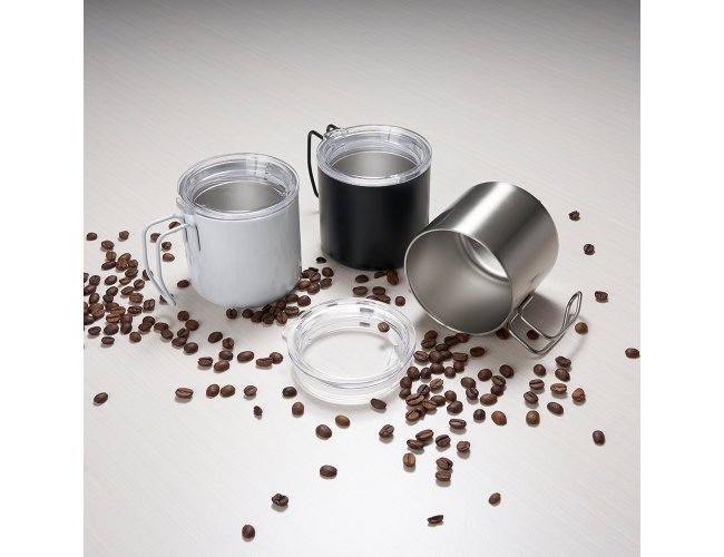 Caneca Inox Parede Dupla 350 ml