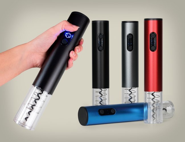 Saca-rolhas Eltrico com LED