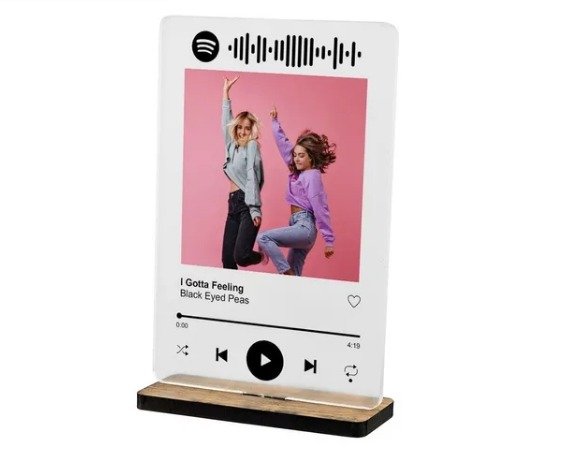 Placa Spotify Interativa Personalizada