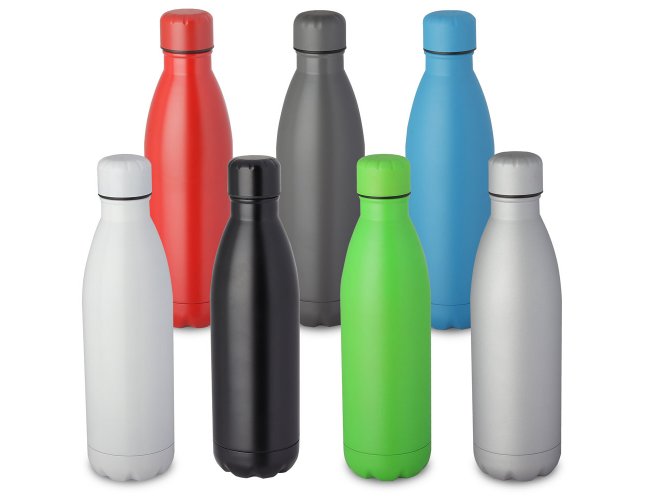 Garrafa fosca em ao inox com capacidade de at 750 ml personalizada com seu logo