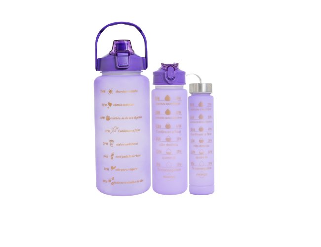 Kit 3 Garrafas