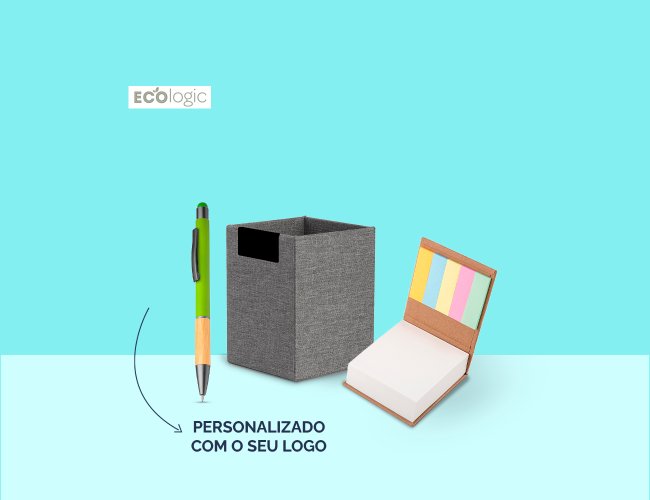 Kit Escritrio - Personalizado com seu logo