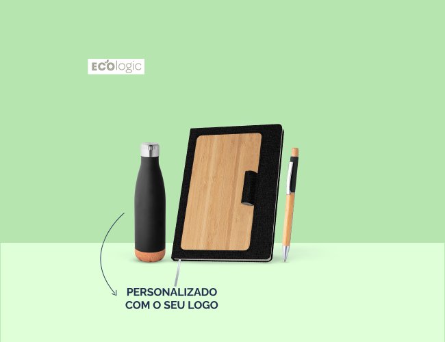 Kit Conexo Com o Colaborador Personalizado com seu logo