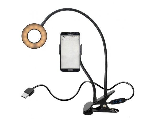 Ring Light Suporte Celular Selfi Luminaria