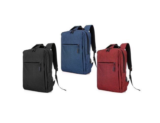 Mochila de Nylon 21L USB