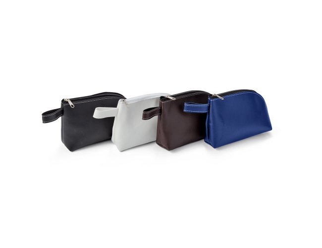 Necessaire em couro sinttico