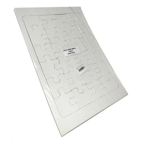 Quebra-Cabea em Papelo A4 c/ 24 peas - Personalizado - Compra Mnima de 5 jogos
