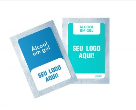 Sach� de �lcool em Gel Personalizado