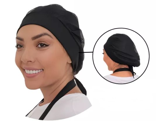 Touca telinha com elstico lavvel